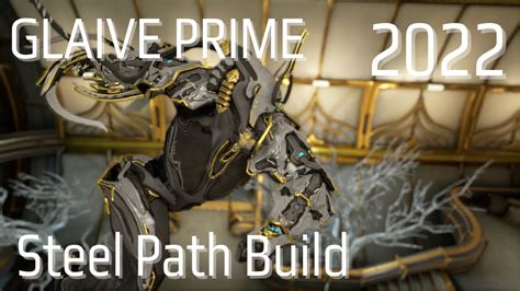  Steel Path level cap combo-heavy attack build. by krypt — last updated 3 years ago (Patch 30.5) 10 1 23,190. The Glaive Prime is a deadly and beautiful weapon from the Orokin era. The blades are as effective in close quarters as they are when thrown at distant enemies. 